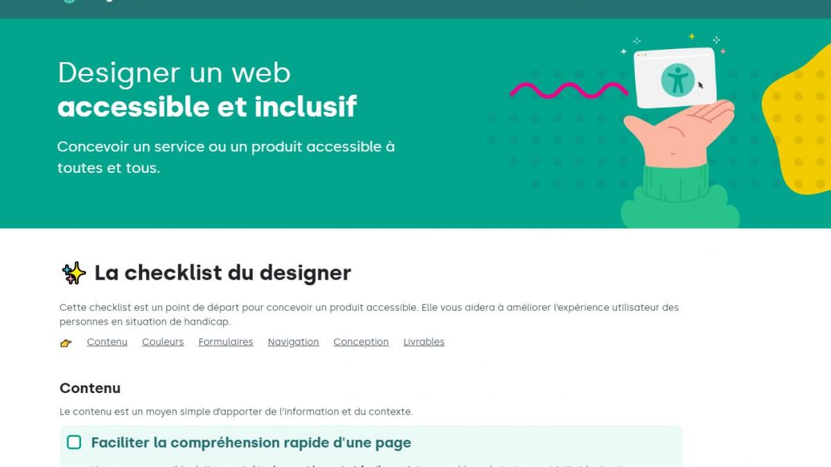 La checklist ultime pour concevoir un web accessible et inclusif