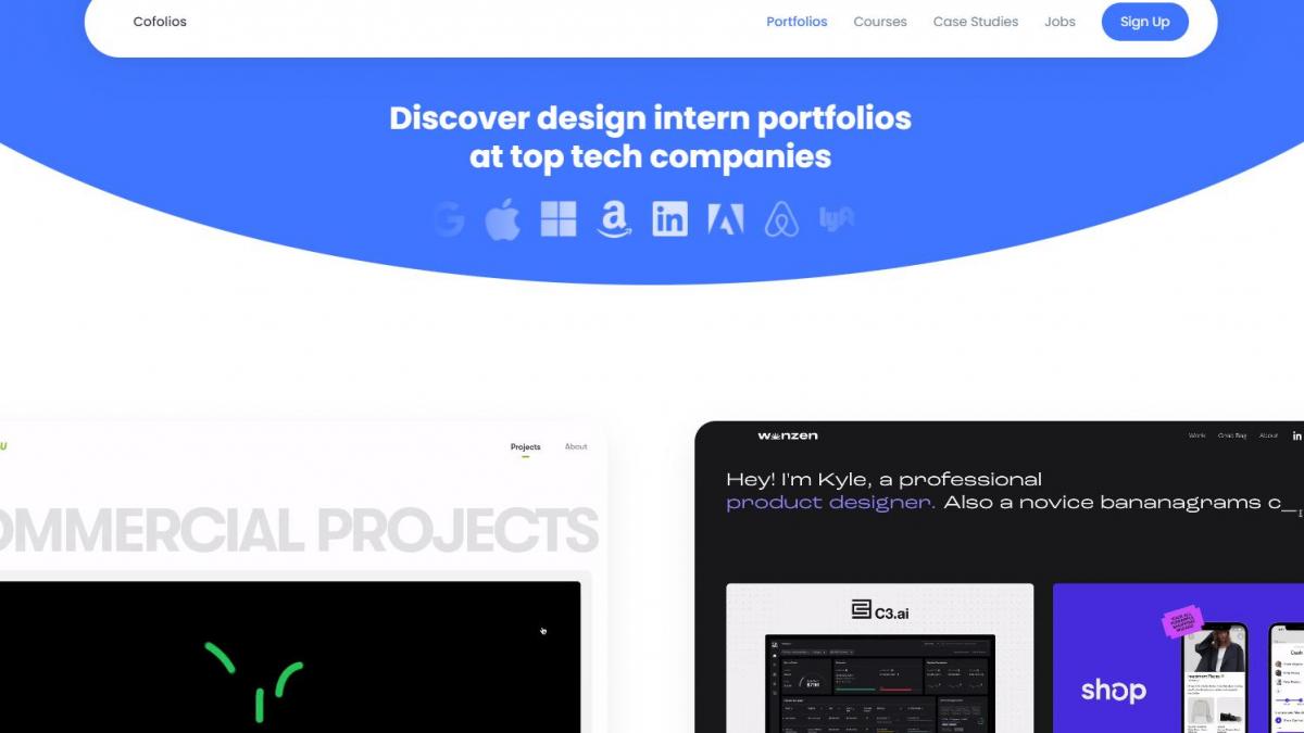 Blogduwebdesign graphisme inspiration cofolios portfolios designers entreprises technologiques