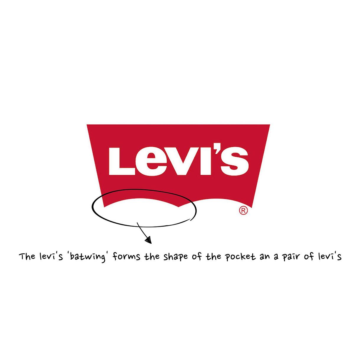 Blogduwebdesign inpiration graphisme decrypte logo levis