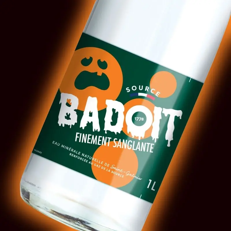 Blogduwebdesign inspiration graphique packaging marques facon halloween badoit