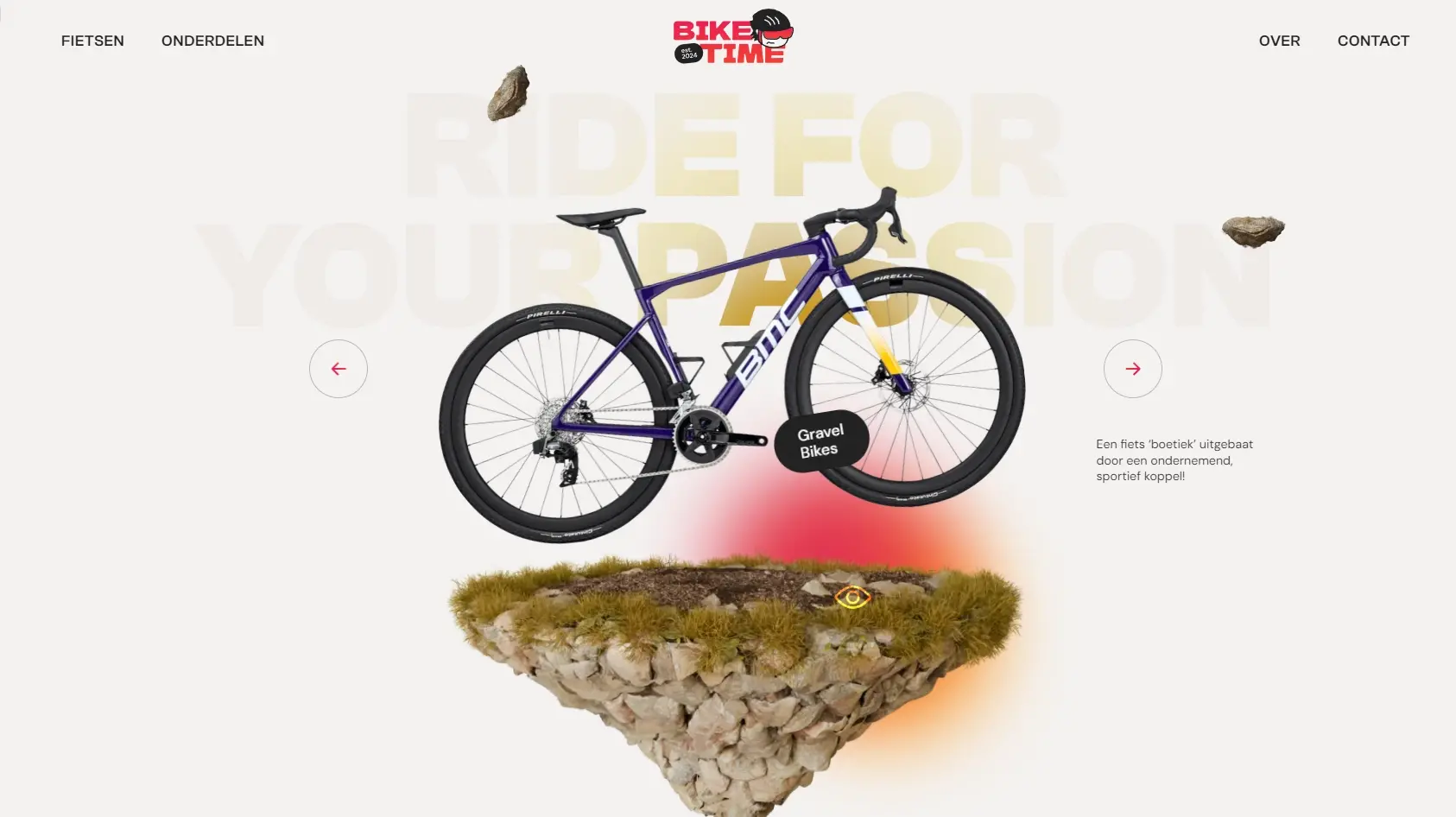 Blogduwebdesign inspiration graphique sites background interactif original bike time