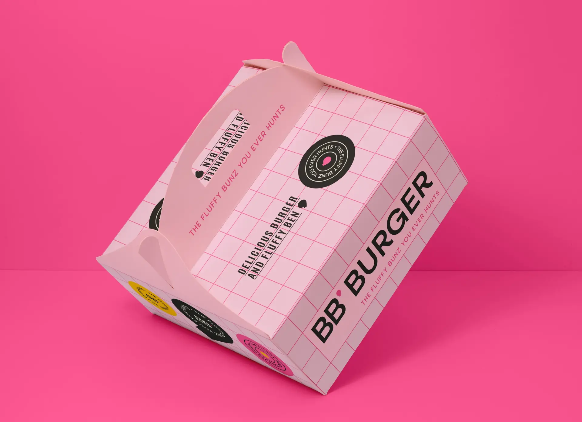 Blogduwebdesign inspiration graphisme branding bb burger