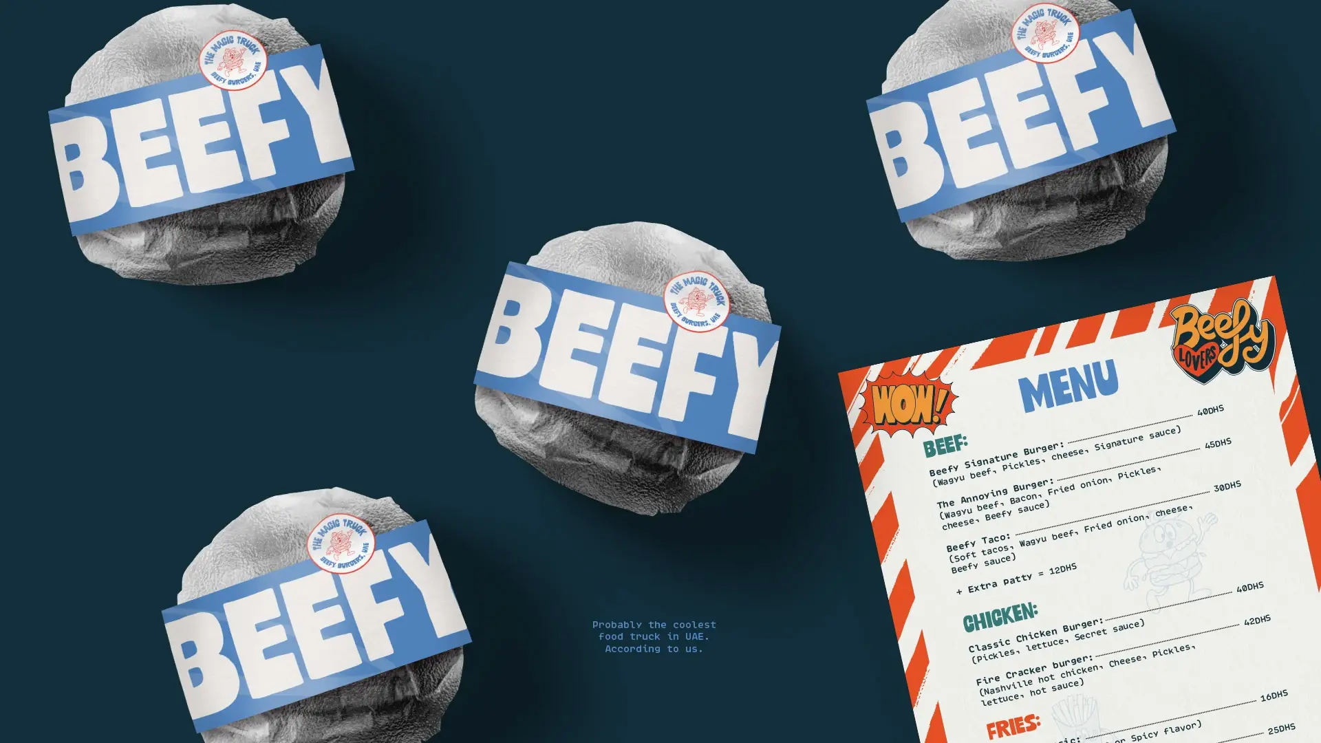 Blogduwebdesign inspiration graphisme branding burger beefy