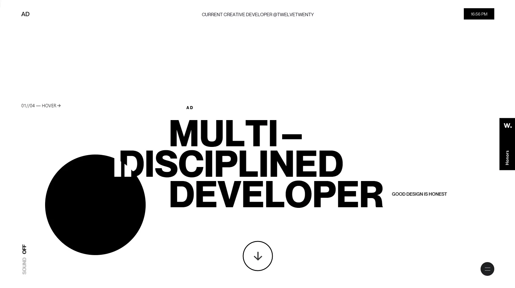 Blogduwebdesign inspiration portfolio webdesigner developpeur akogun oyindamola