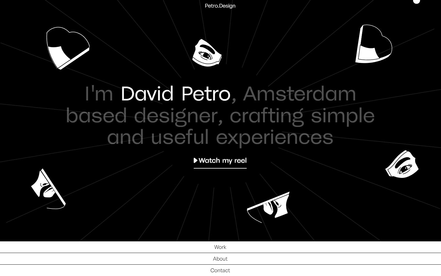 25 exemples de design web étonnants en noir et blanc