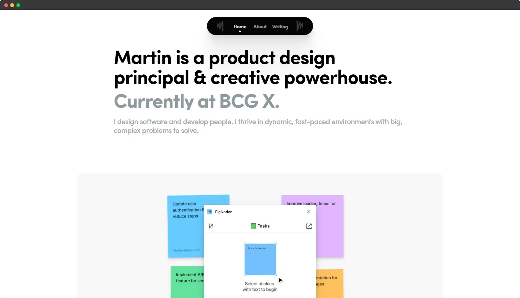 Blogduwebdesign inspiration web portfolio product designer martin merschroth