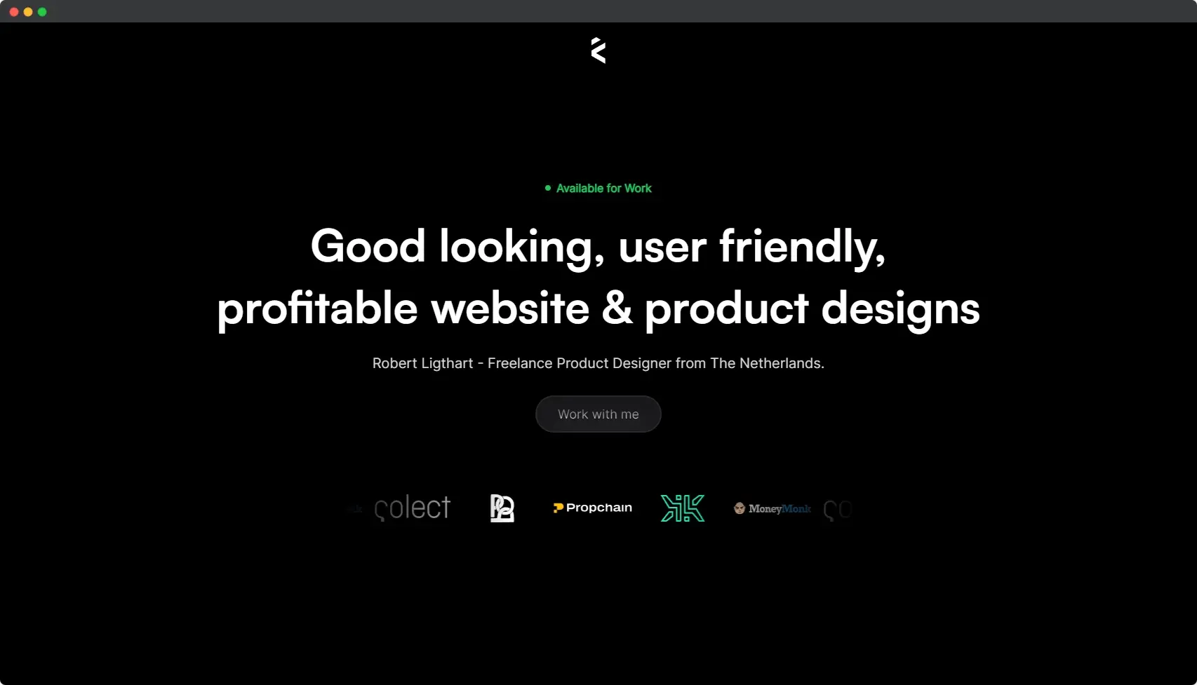 Blogduwebdesign inspiration web portfolio product designer robert ligthart