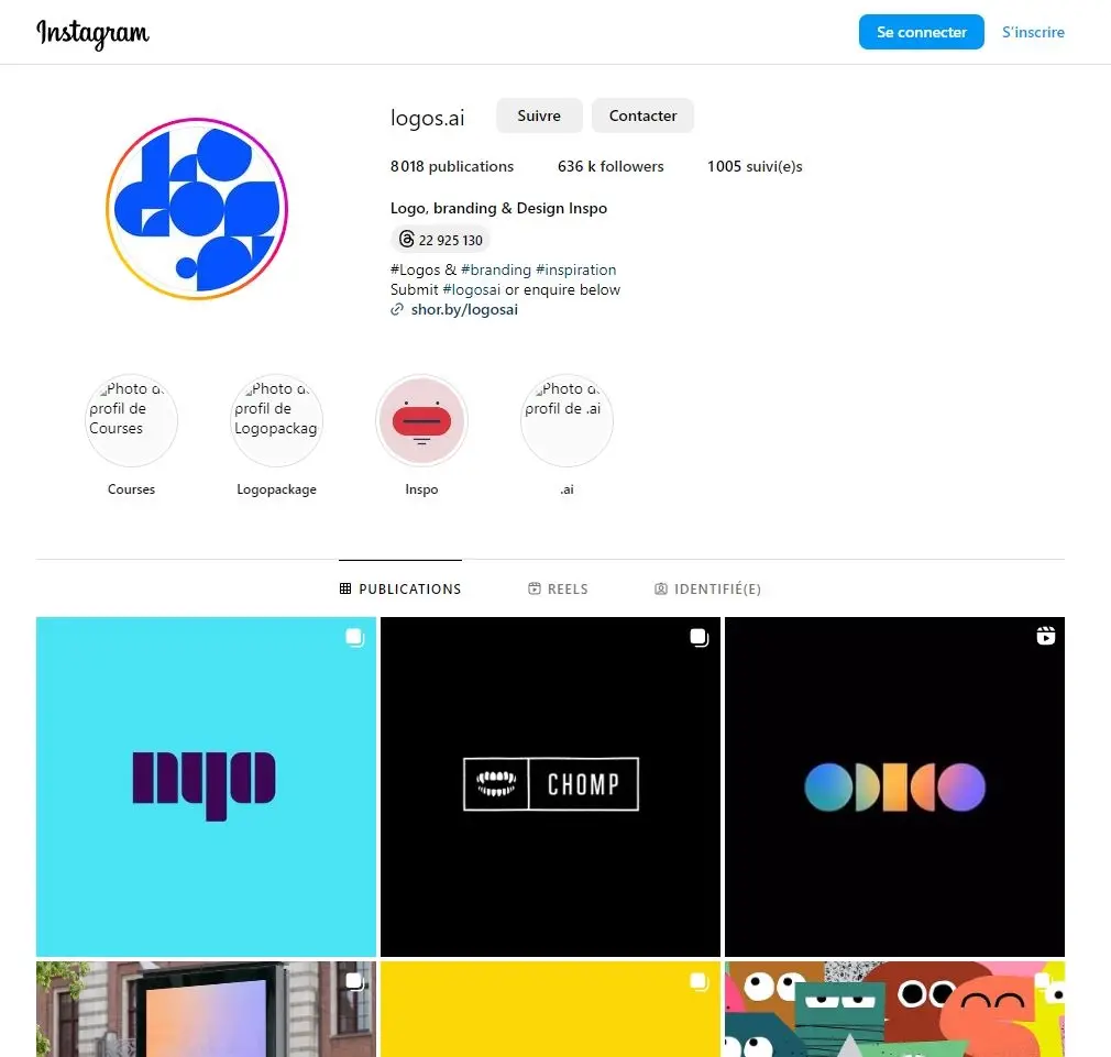 Blogduwebdesign instagram graphisme logosai