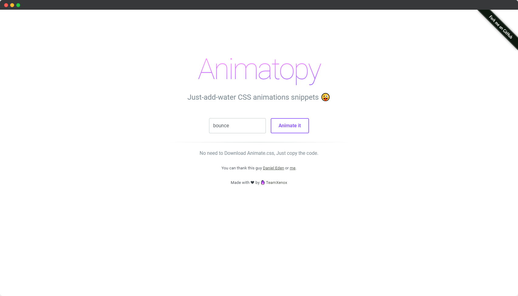 Blogduwebdesign librairies animations web css javascript animatopy