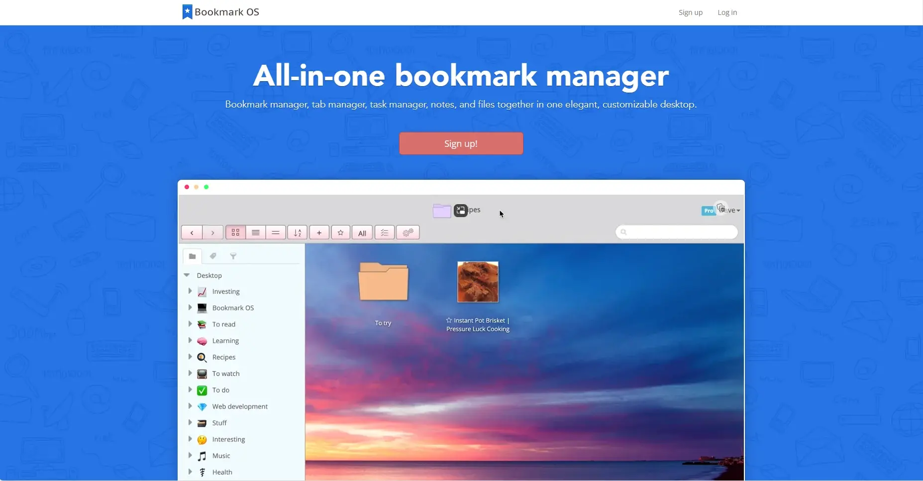 Blogduwebdesign outils productivite bookmarking bookmark os