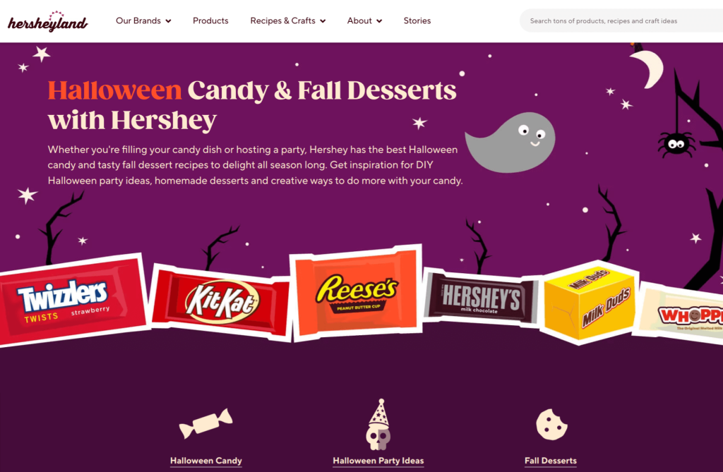 Blogduwebdesign relooker site web halloween landingpage