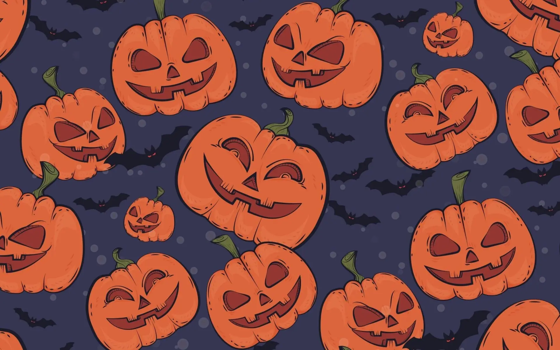 Blogduwebdesign ressources gratuites adobe motif halloween citrouilles chauves souris