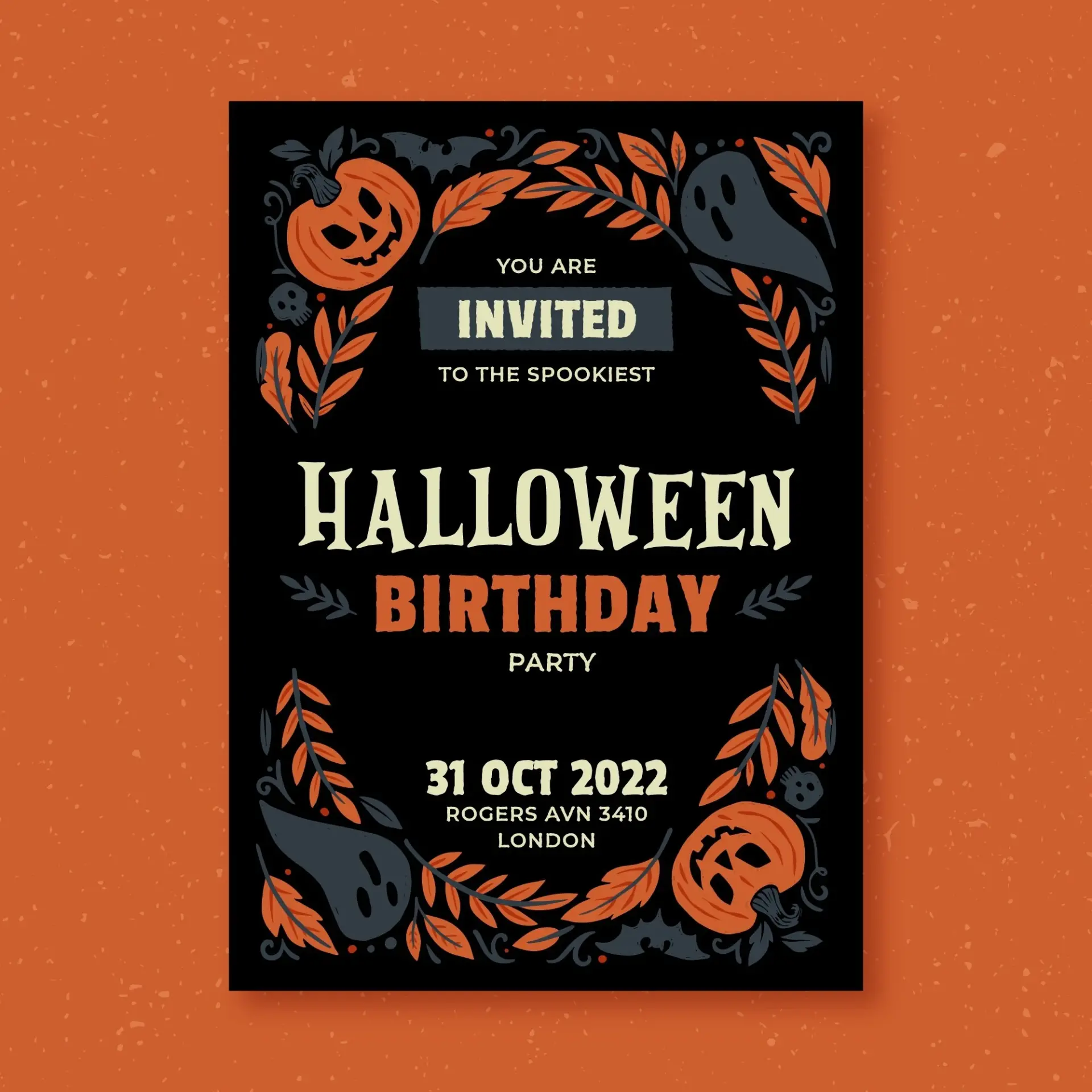 Blogduwebdesign ressources gratuites adobe template invitation fete halloween