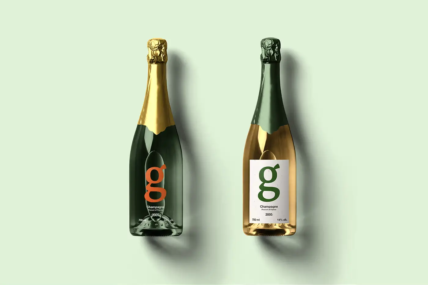 Blogduwebdesign ressources web mockups gratuits duo bouteilles champagne