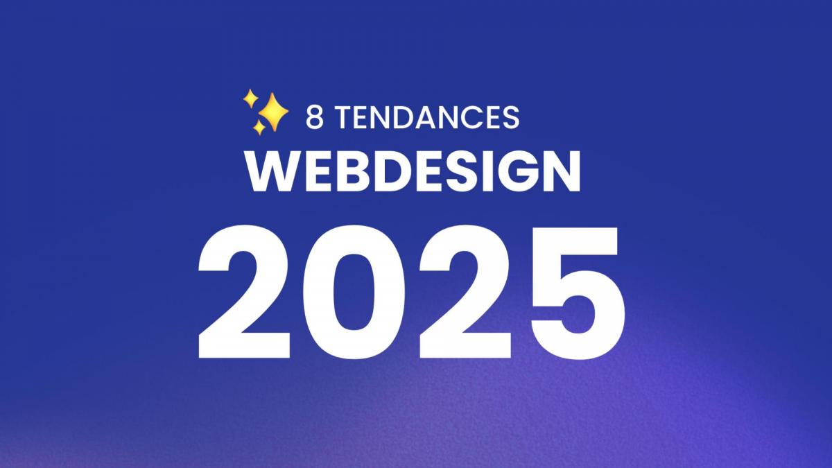 Blogduwebdesign tendances webdesign 2025 cover