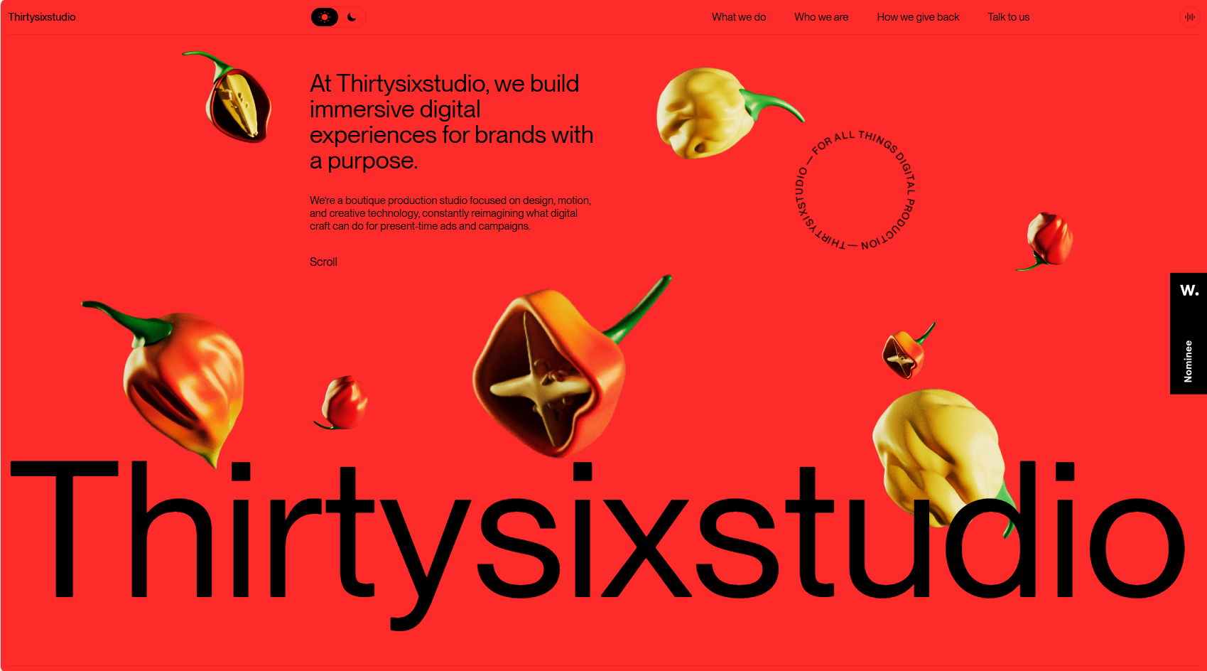 Blogduwebdesign tendances webdesign 2025 elements 3d thirty six studio