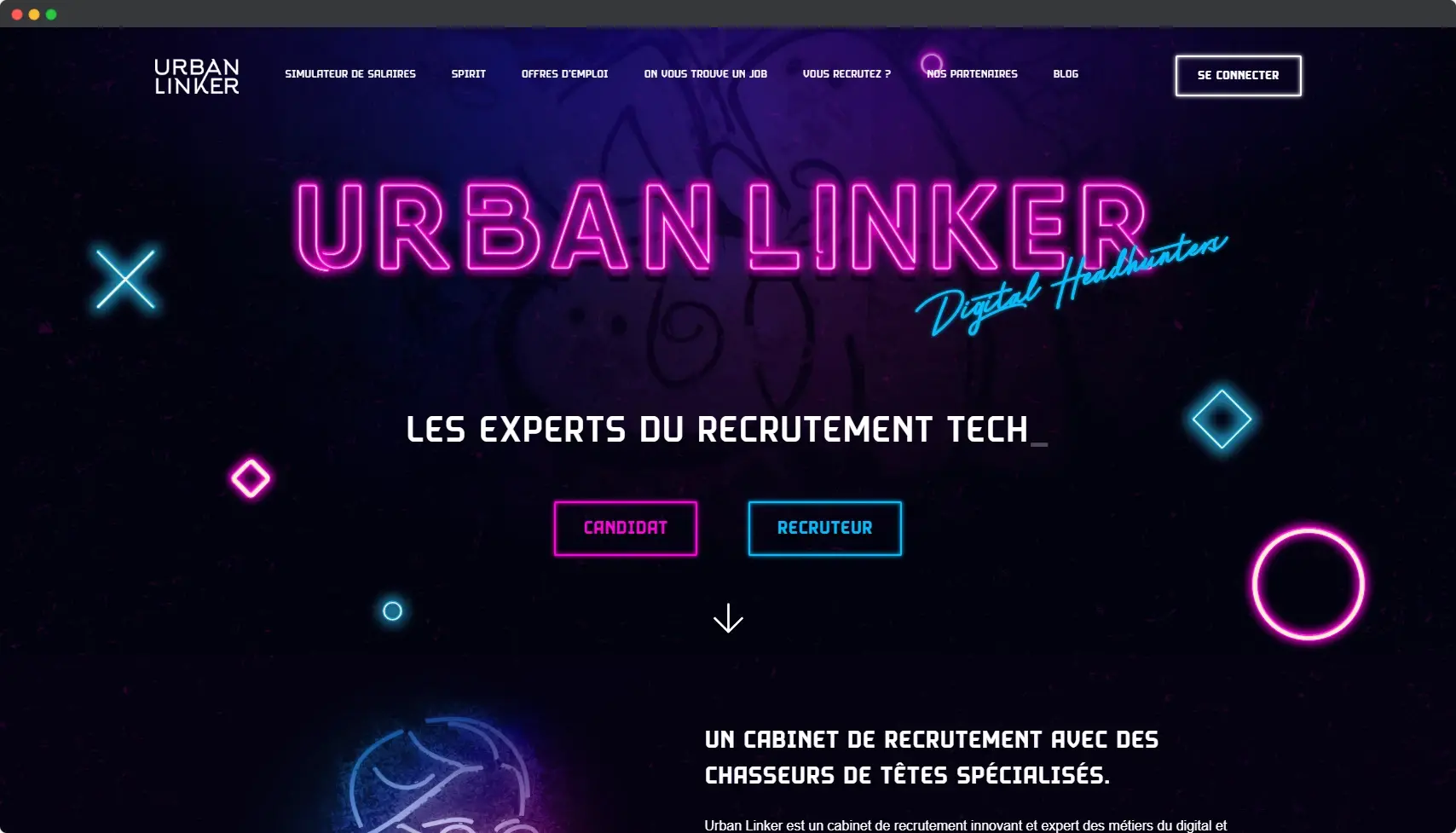 Blogduwebdesign trouver emploi digital tech web urban linker