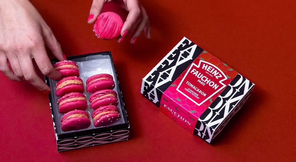 Campagne pub saint valentin fauchon heinz