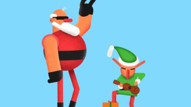 14 gifs animés originaux pour souhaiter un Joyeux Noël