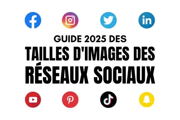 Le guide 2025 des tailles d’images sur les réseaux sociaux