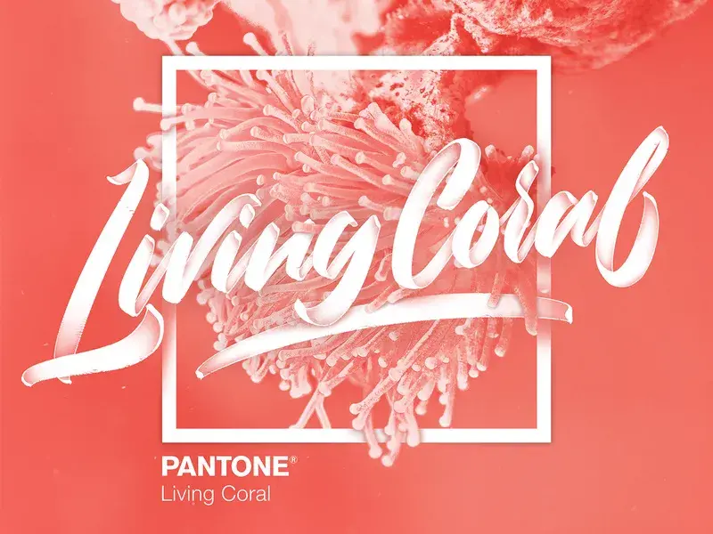 Pantone 2019 living coral