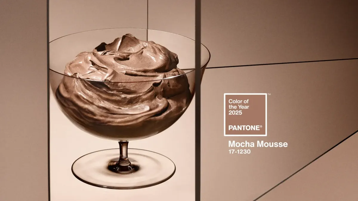 Découvrez la couleur Pantone 2025, le Mocha Mousse