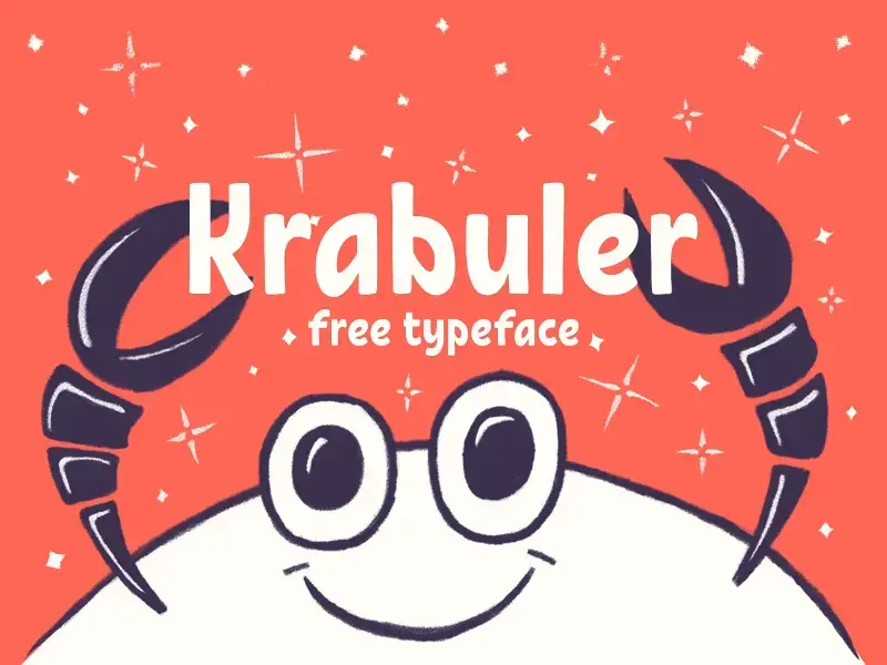 Typographie krabuler