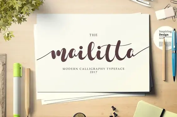 Typographie mailitta