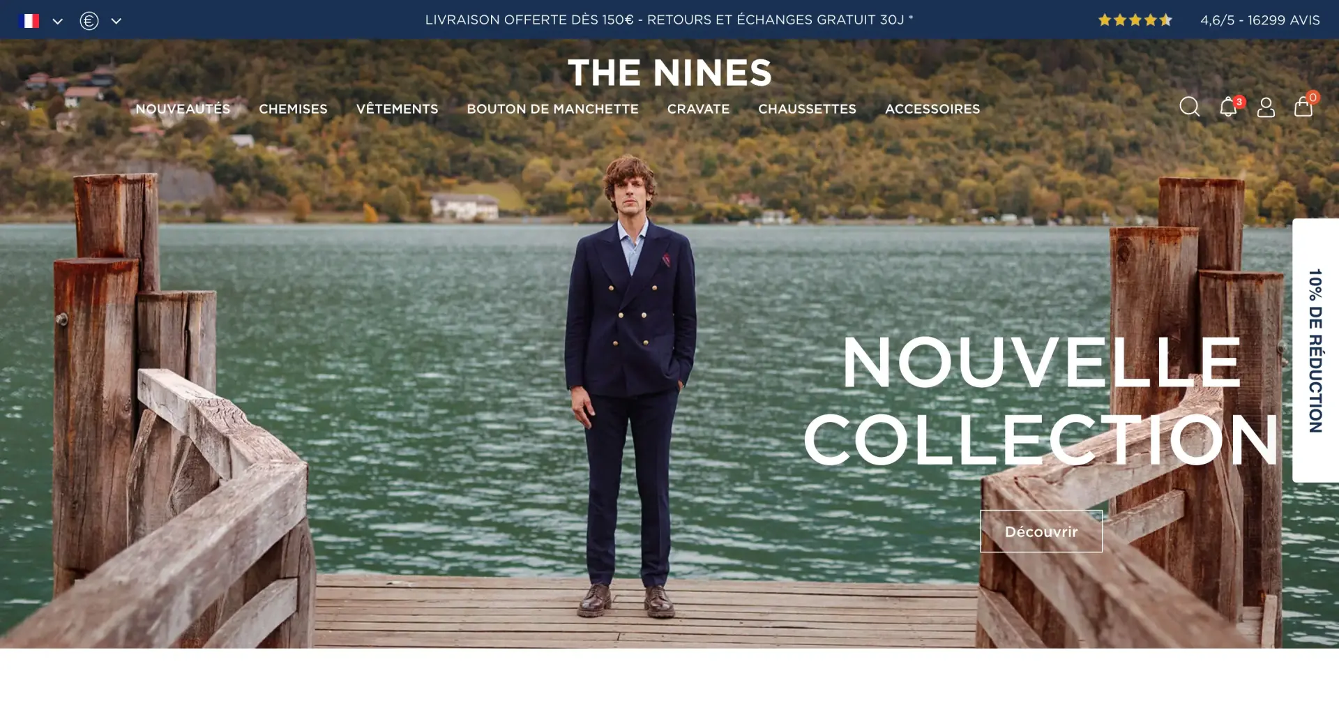 Webdesign ecommere the nines