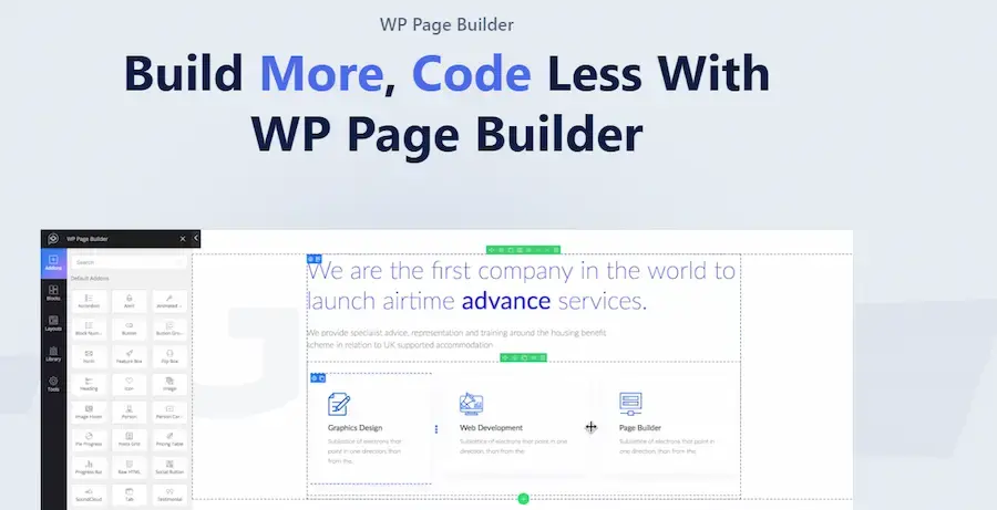 Wp page builder